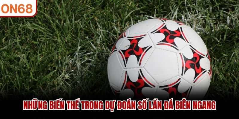 Những biến thể trong dự đoán số lần đá biên ngang